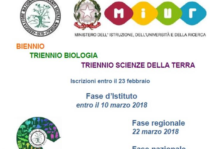 olimpiadi scienze naturali